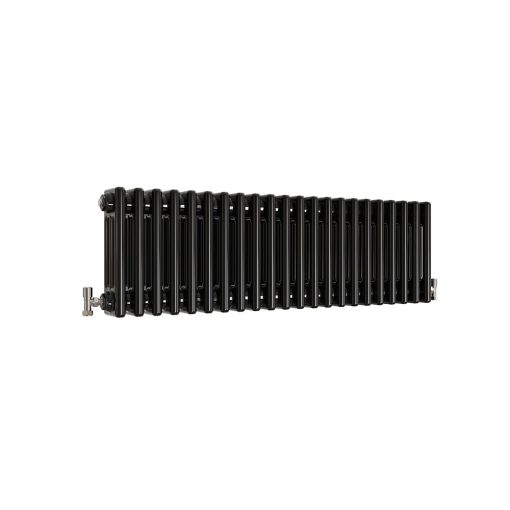 Milano Windsor - Black Traditional Horizontal Triple Column Radiator - Choice of Size - Image 8