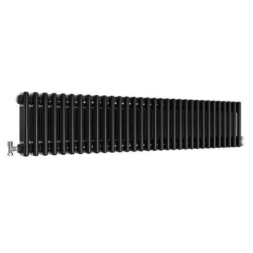 Milano Windsor - Black Traditional Horizontal Triple Column Radiator - Choice of Size - Image 7