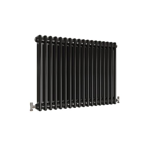 Milano Windsor - Black Traditional Horizontal Double Column Radiator - Choice of Size and Feet - Image 7