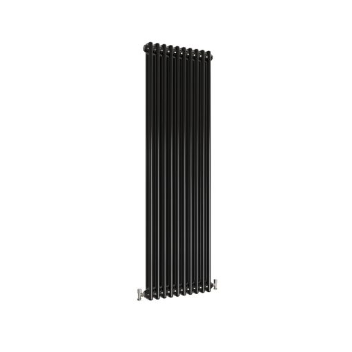 Milano Windsor - Black Traditional Vertical Double Column Radiator - Choice of Size and Feet - Image 2