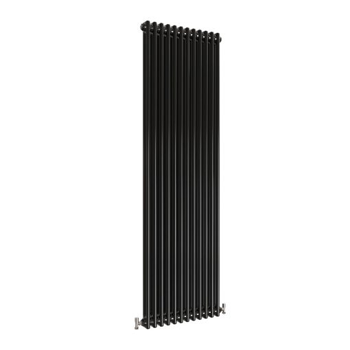 Milano Windsor - Black Traditional Vertical Double Column Radiator - Choice of Size and Feet - Image 4