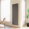 Milano Aruba - Vertical Double Panel Designer Radiator - Choice of Colours and Sizes