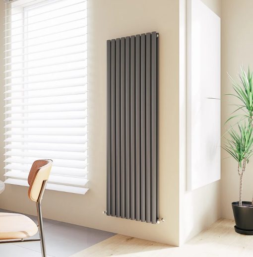Milano Aruba - Vertical Double Panel Designer Radiator - Choice of Colours and Sizes