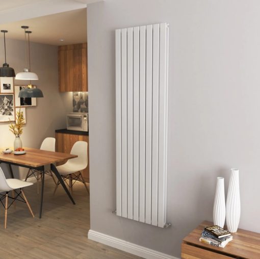 Milano Capri - Vertical Flat Double Panel Designer Radiator - Choice of Color and Size