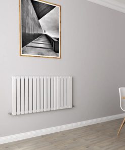 Sterling Arlie - Horizontal Flat Singel Panel Designer Radiator - Choice of Color and Width