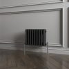 Milano Windsor - Black Traditional Horizontal Triple Column Radiator - Choice of Size