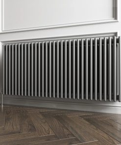 Milano Windsor - Anthracite Traditional Horizontal Triple Column Radiator - Choice of Size