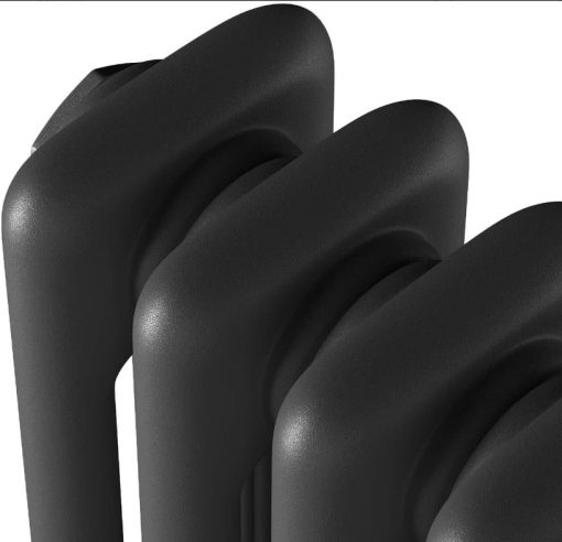 Milano Windsor - Black Traditional Vertical Double Column Radiator - Choice of Size and Feet - Image 8